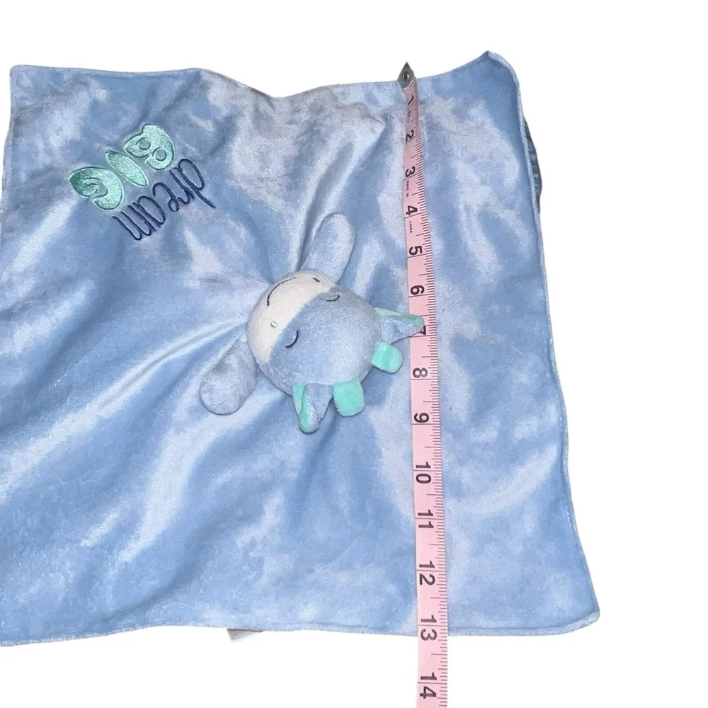 Baby Starters Dream Big Giraffe Security Blanket Lovey Plush Toy Blue‎ Green